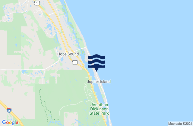 Hobe Sound The Refuge FL Tide - Hobe Sound The Refuge Martin County Florida United States Tide Chart Map 30037021