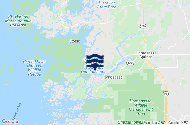 Homosassa, FL Tide Charts, High & Low Tide Table, Fishing Times | US