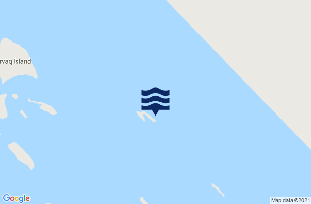 Hook Island, Canada tide times map