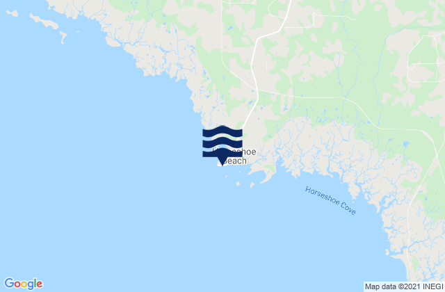 Horseshoe Point, United States tide chart map