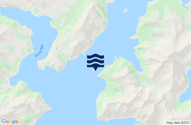 Hump Island (Kuiukta Bay), United States tide chart map