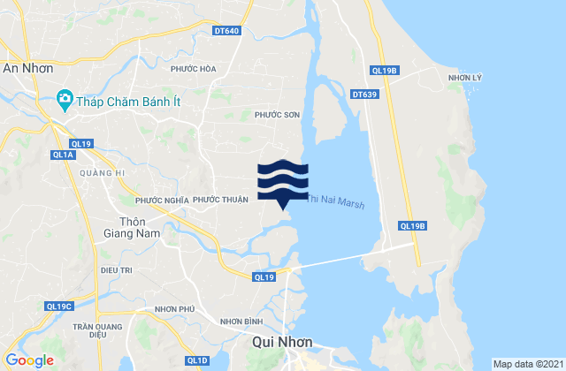 Huyen Tuy Phuoc, Vietnam tide times map