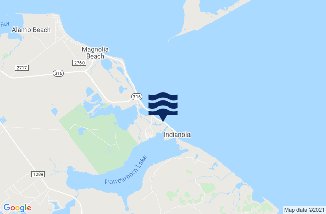 Indianola Island, United States tide chart map