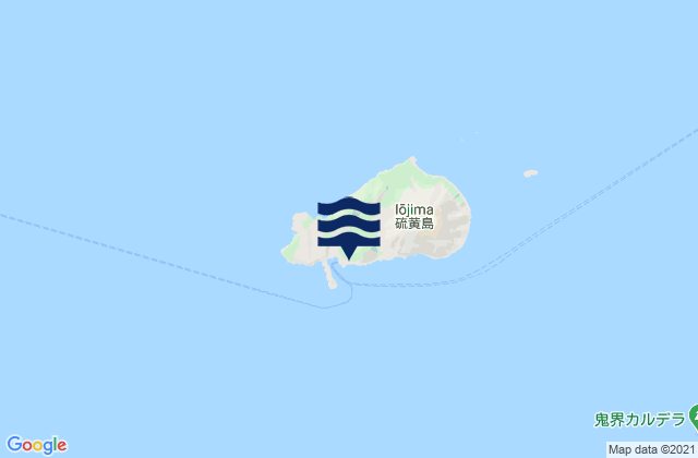 Iozima (Kagosima), Japan tide times map