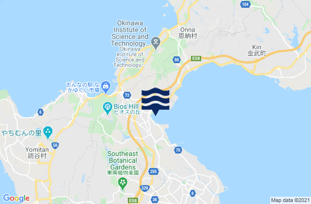 Ishikawa, Japan tide times map