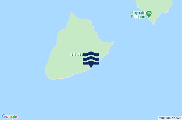Isla Beata, Dominican Republic tide times map