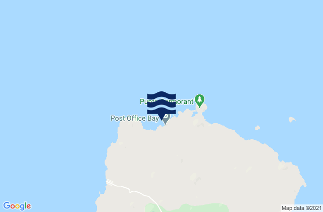 Isla Santa Maria, Ecuador tide times map