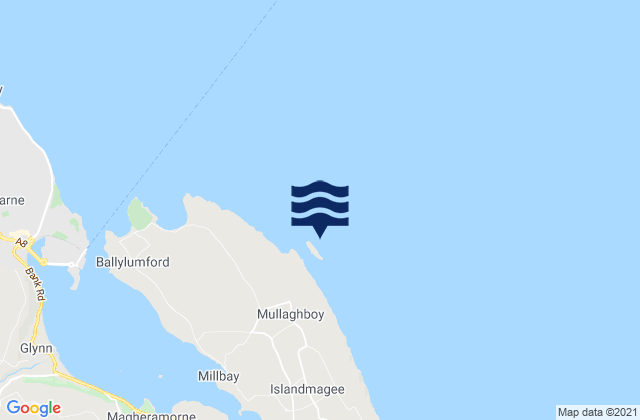 Isle of Muck, United Kingdom tide times map