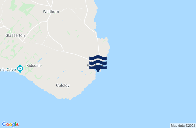 Isle of Whithorn, United Kingdom tide times map