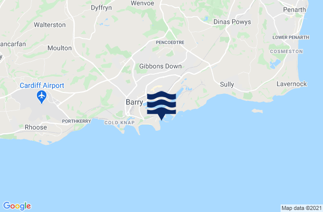 Jackson's Bay, United Kingdom tide times map