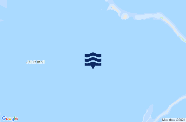 Jaluit Atoll, Marshall Islands tide times map