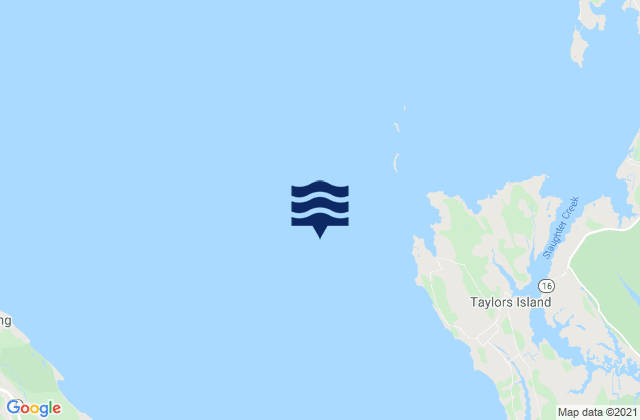 James Island 1.6 n.mi. SW of, United States tide chart map