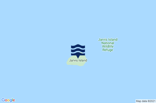 Jarvis Island, United States Minor Outlying Islands tide times map