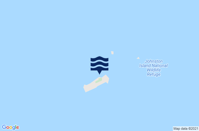 Johnston Atoll, United States tide chart map