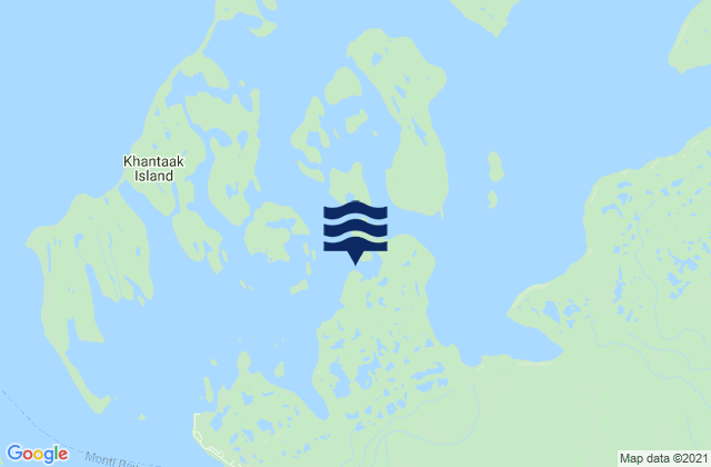 Johnstone Passage Yakutat Bay, United States tide chart map