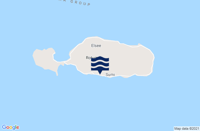 Juju, Fiji tide times map