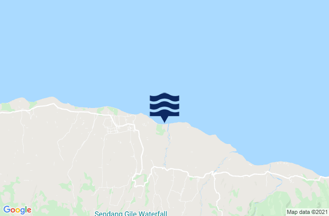 Kabupaten Lombok Utara, Indonesia tide times map