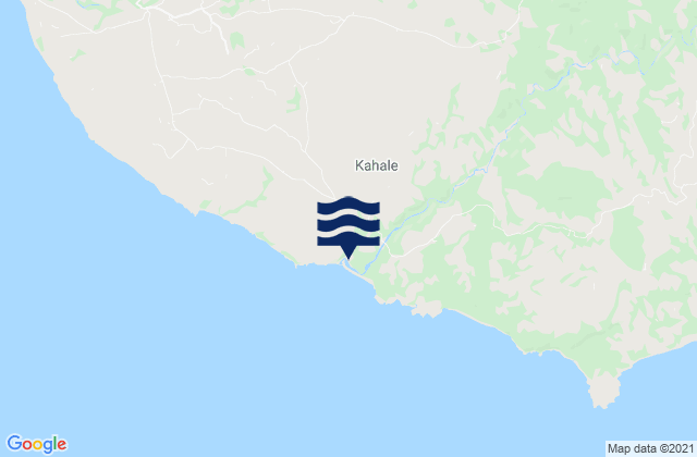 Kahale, Indonesia tide times map