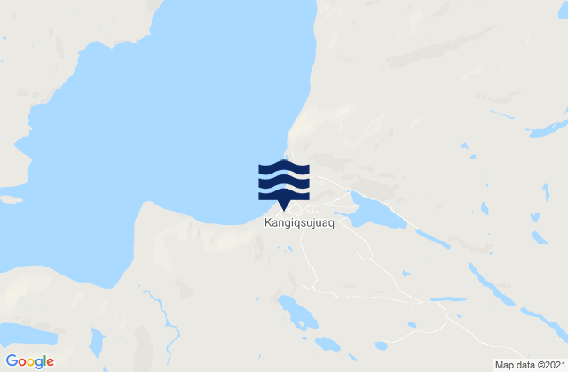 Kangiqsujuaq, Canada tide times map