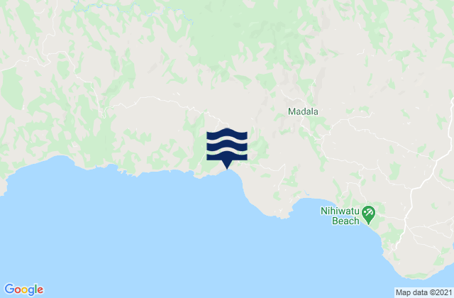 Kapakabisa, Indonesia tide times map
