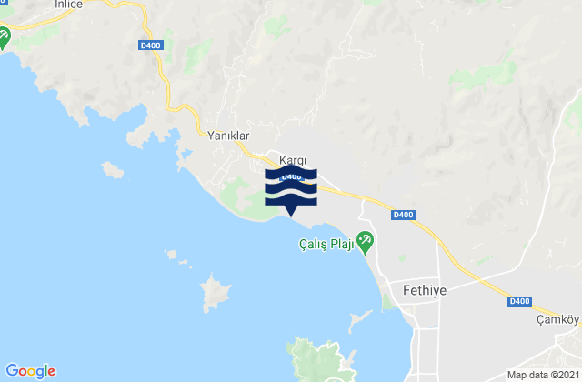 Kargi, Turkey tide times map