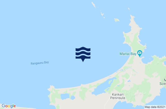 Karikari Bay, New Zealand tide times map