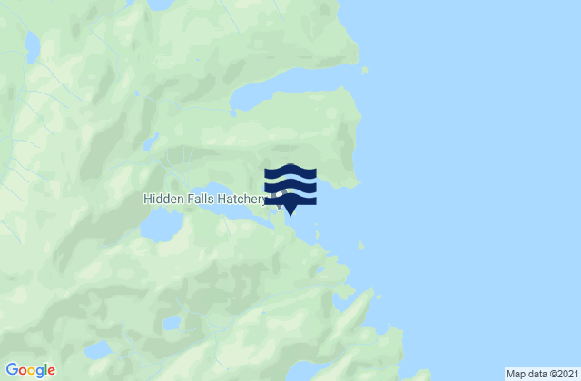 Kasnyku Bay, United States tide chart map