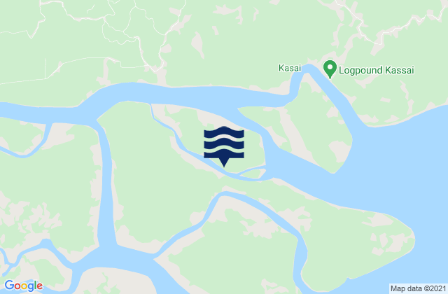 Kasseimouth (Berau River), Indonesia tide times map
