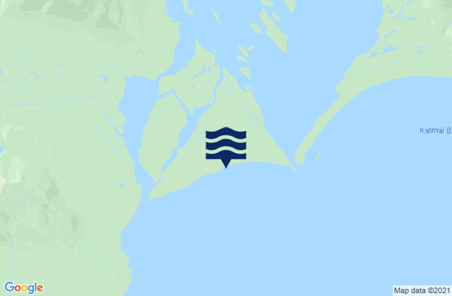 Katmai Bay Shelikof Strait, United States tide chart map