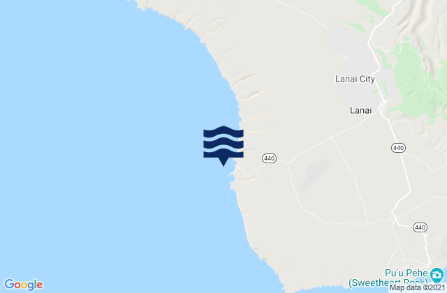 Kaumalapau (Lanai Island), United States tide chart map