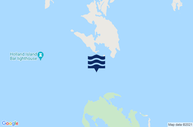 Kedges Strait Buoy '4', United States tide chart map
