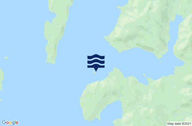 Keete Island, United States tide chart map