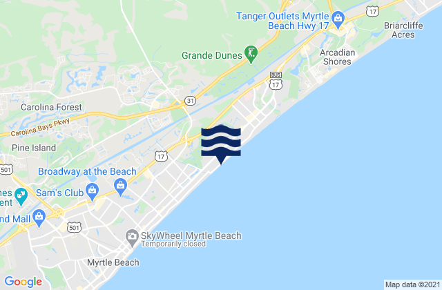 Kellys Cove, United States tide chart map