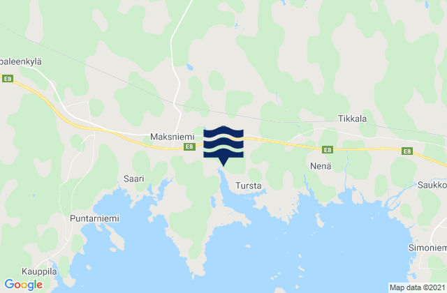 Keminmaa, Finland tide times map