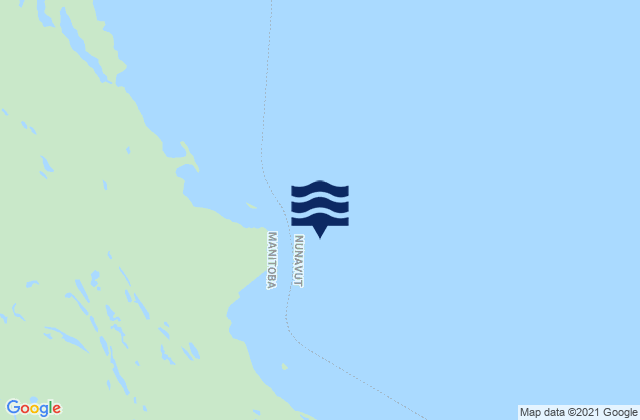 Keyask Island, Canada tide times map