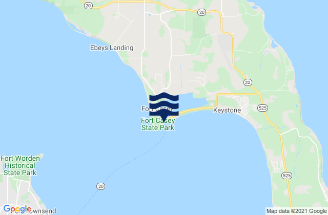 Keystone Harbor, United States tide chart map