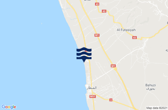 Khirbat al Ma`azzah, Syria tide times map