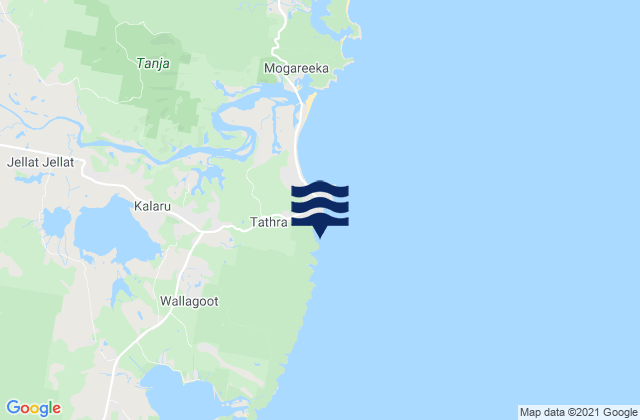 Kianinny Bay, Australia tide times map