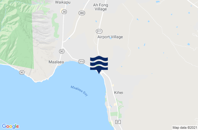 Kihei Maalaea Bay, United States tide chart map