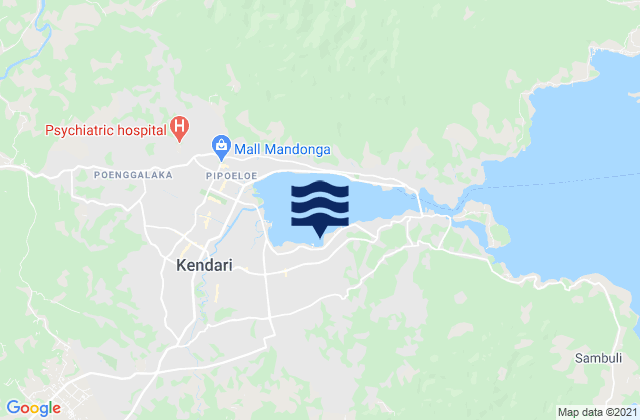 Kijang, Indonesia tide times map