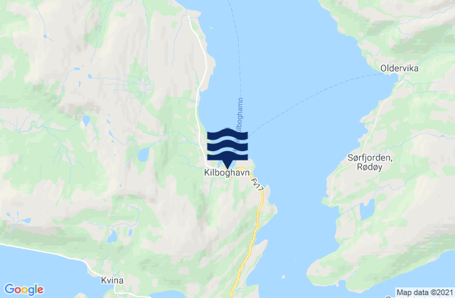 Kilboghamn, Norway tide times map