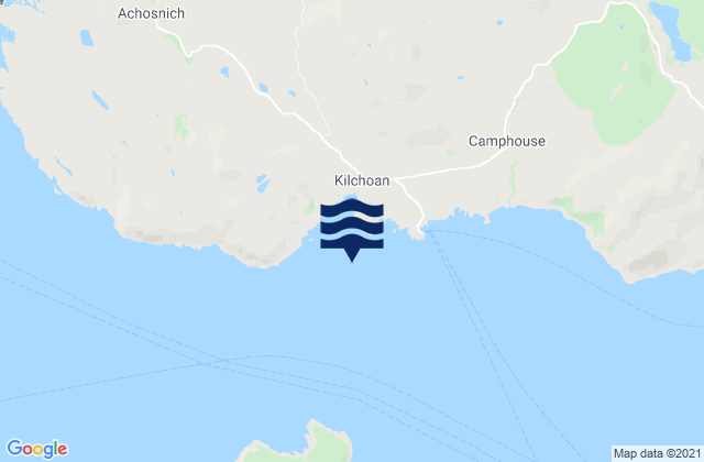 Kilchoan Bay, United Kingdom tide times map