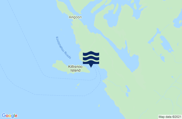 Killisnoo, United States tide chart map