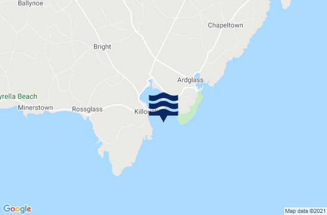 Killough Bay, United Kingdom tide times map