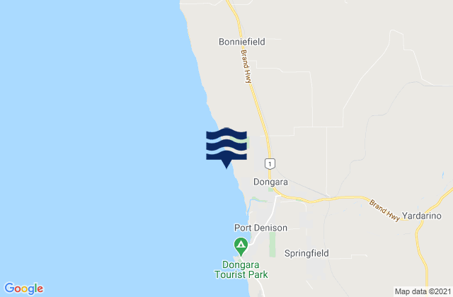 Kingy Bay, Australia tide times map