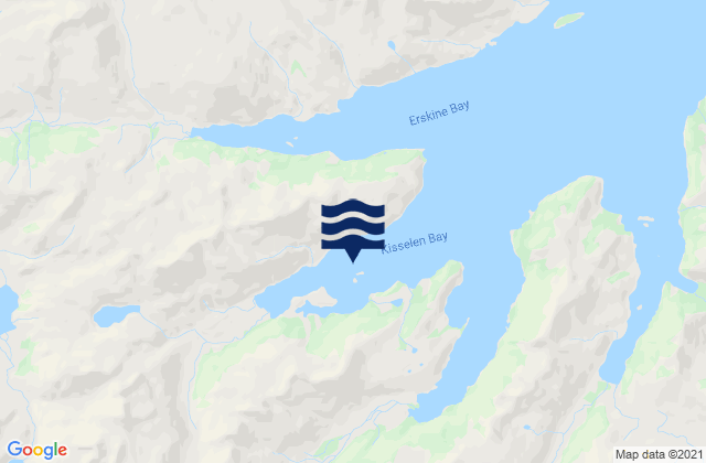 Kisselen Bay (Beaver Inlet), United States tide chart map