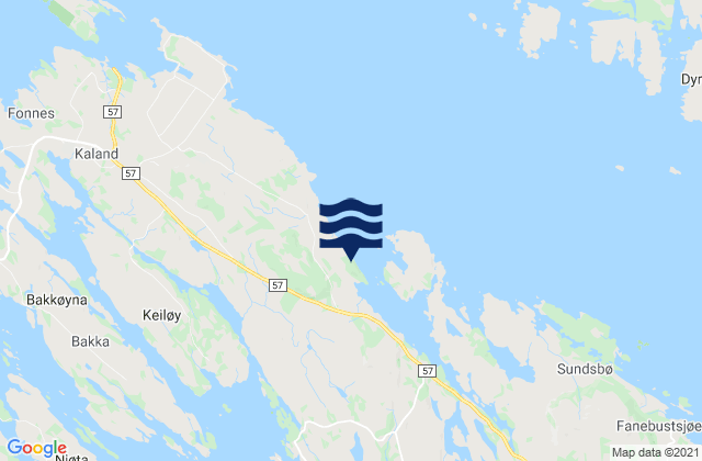 Knarrviki, Norway tide times map