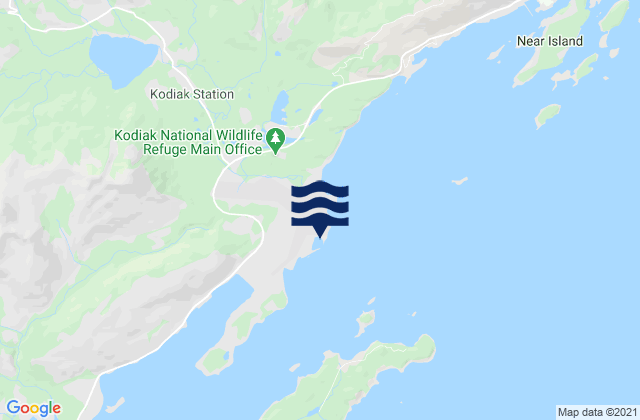 Kodiak St Paul Harbor, United States tide chart map