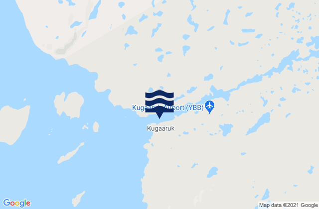 Kugaaruk, Canada tide times map