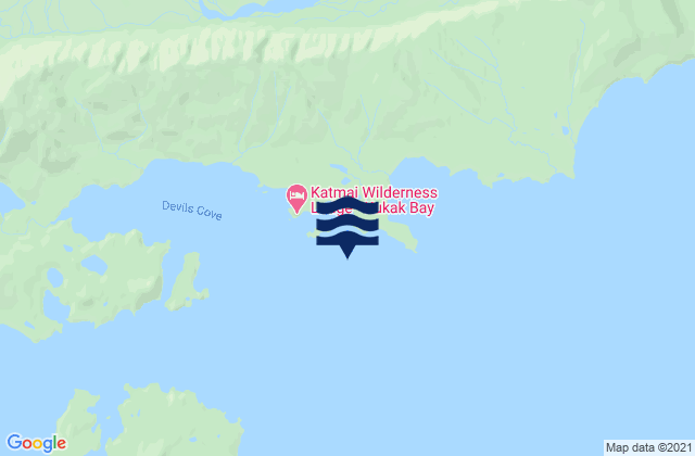 Kukak (Kukak Bay), United States tide chart map